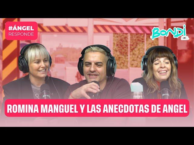 ROMINA MANGUEL Y LAS ANECDOTAS DE ANGEL | ANGEL RESPONDE 11/9