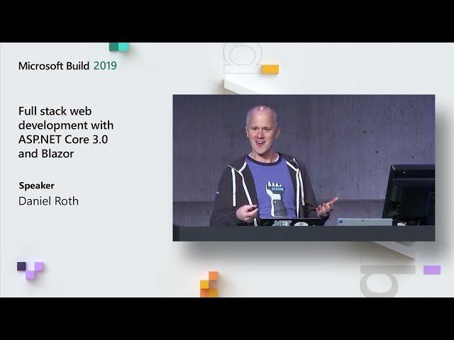 Full stack web development with ASP.NET Core 3.0 and Blazor - BRK3017
