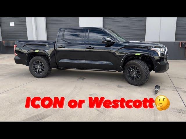 ICON or Westcott Designs for your 2022-24 Tundra