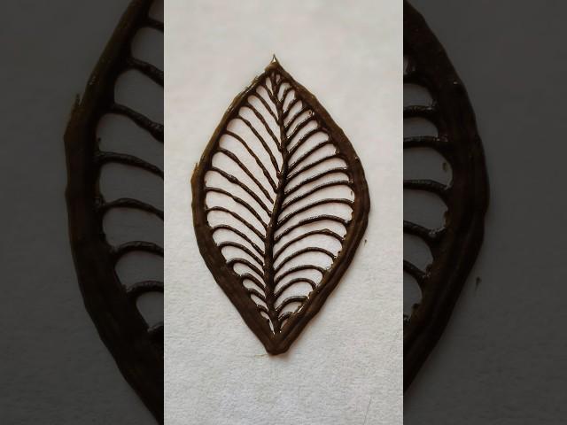 Mehndi Tutorial | Leaves in Mehndi Design #henna #trending#shorts #youtubeshorts #mplmehndidesign