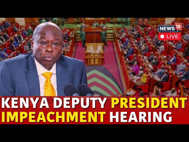 LIVE | Kenya Senate Debates On Deputy President Impeachment | Rigathi Gachagua Impeachment | N18G