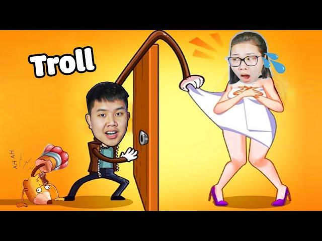 Troll mọi người bằng cây Bút Chì ma thuật siêu hài...