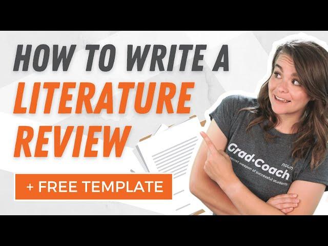 How To Write A Literature Review In 2024 (Including AI Tools) - FREE TEMPLATE + Examples)