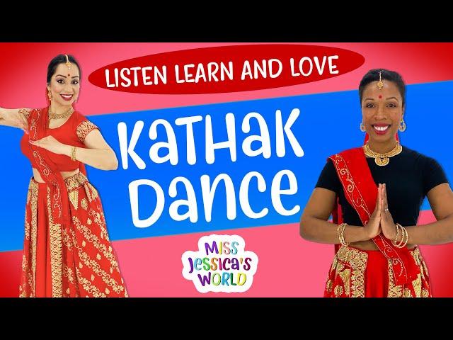 Kathak dance for kids with Svetlana Tulasi | Miss Jessica's World | Listen Learn & Love