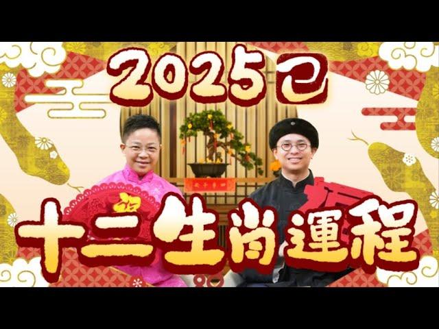 2025 生肖運程 | 2025蛇年十二生肖運程 逐一預測 | 犯太歲、桃花運、財運【中文字幕】寶善老師 潘小文