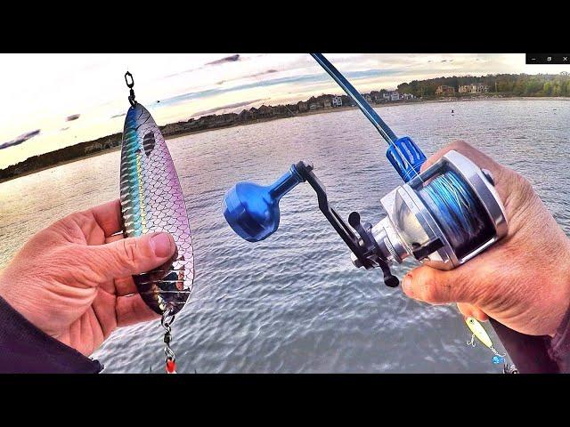 Striper Fishing for Dummies! Flutter Spoon Edition. Striped Bass Fishing.