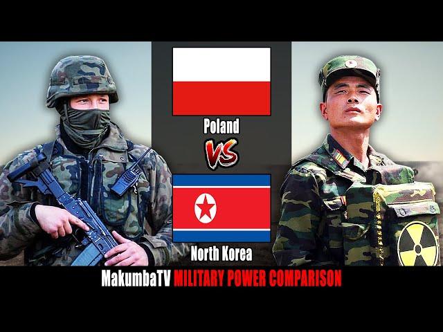 Polska vs Korea Północna 2024 | Porównanie siły militarnej #militarypower #poland