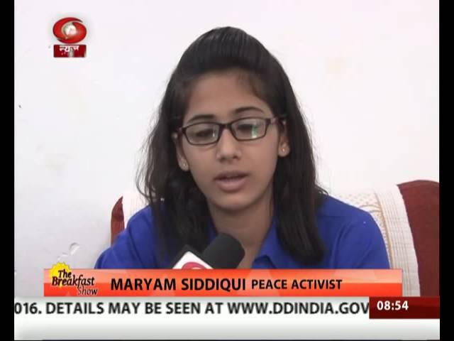 Maryam Siddiqui, a teenager with a mission, learning and living the Bhagvad Gita