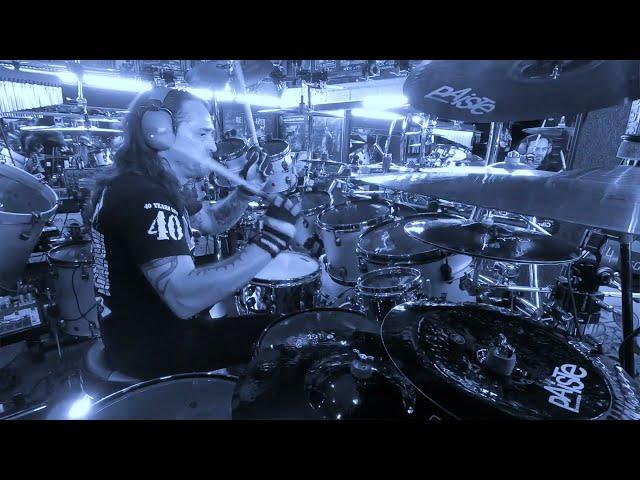 Aquiles Priester Rehearsing W.A.S.P. The Great Misconceptions of Me - Drum Cam #wasp