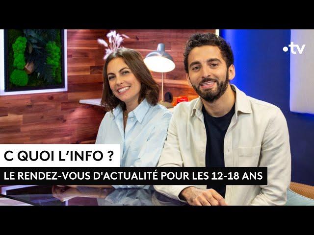 C quoi l'info ? : le nouveau rendez-vous d'actualité pour les 12-18 ans