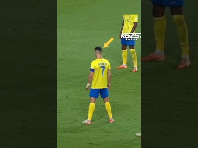 Ronaldo new free kick technique 