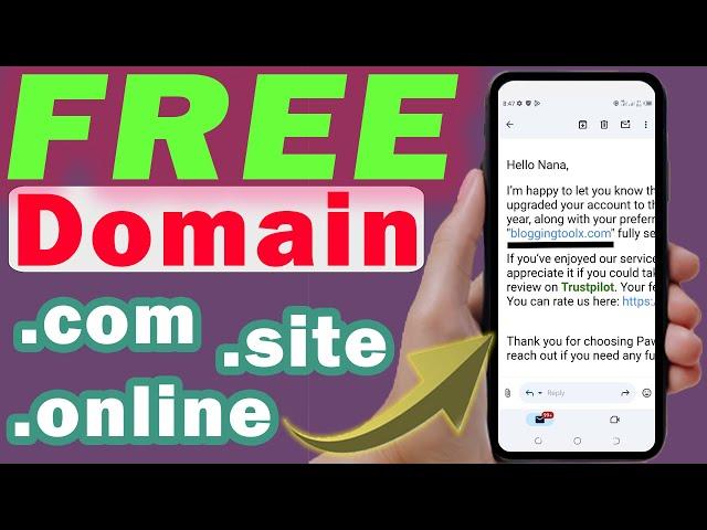 How to get free domain name for your website in 2025 (ROOT DOMAIN NAME 100% FREE)