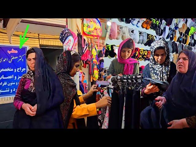 Nomadic life; Fariba and her daughters go to the city for shopping and doctor