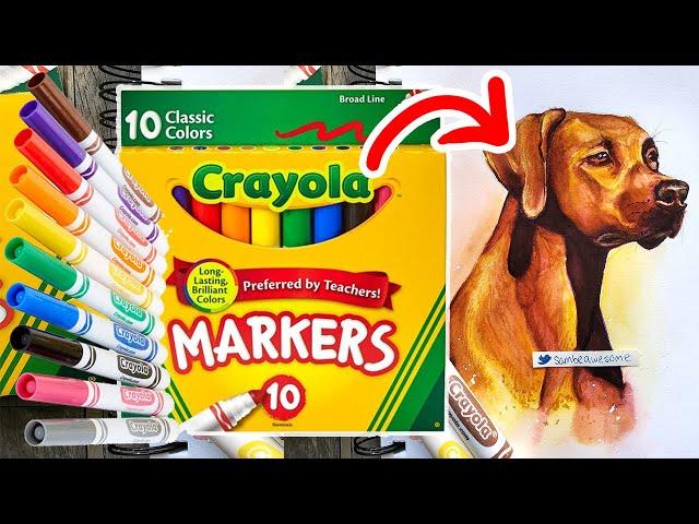 My Crayola Marker Journey