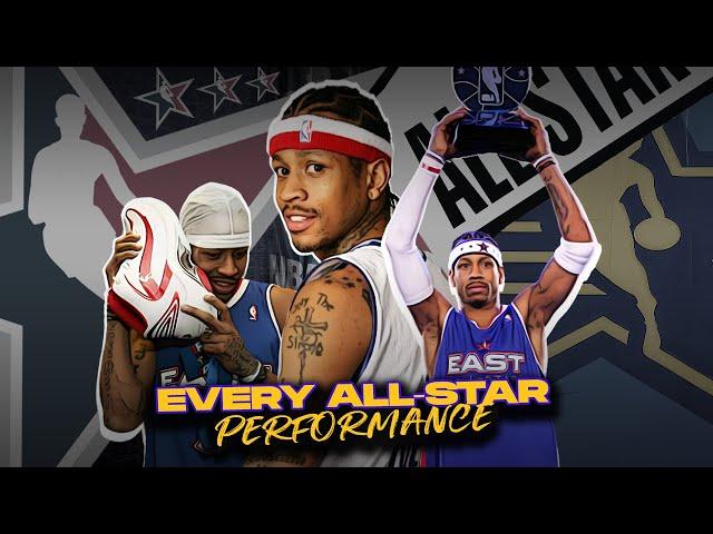 Allen Iverson: Every Single All-Star Game Highlight.  (2000-2006, 2008-2009)