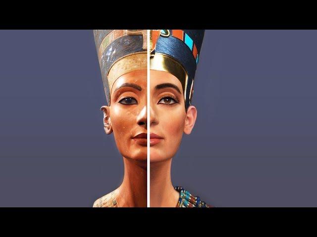 how NEFERTITI QUEEN OF EGYPT looked in REAL LIFE