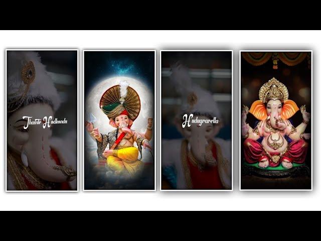 New Style 2023 Ganesh Chaturthi Special WhatsApp Status Video Editing In Alight Motion! Ganesh Video