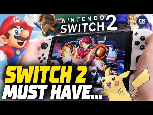 TOP 5 Features Nintendo Switch 2 NEEDS To Have!