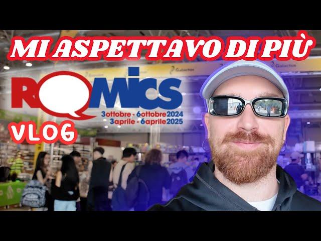 ROMICS PER LA PRIMA VOLTA, BELLA MA MI ASPETTAVO DI PIÙ... Vlog #romics