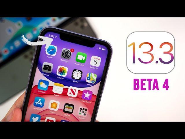 iOS 13.3 Beta 4 Released - What's New?