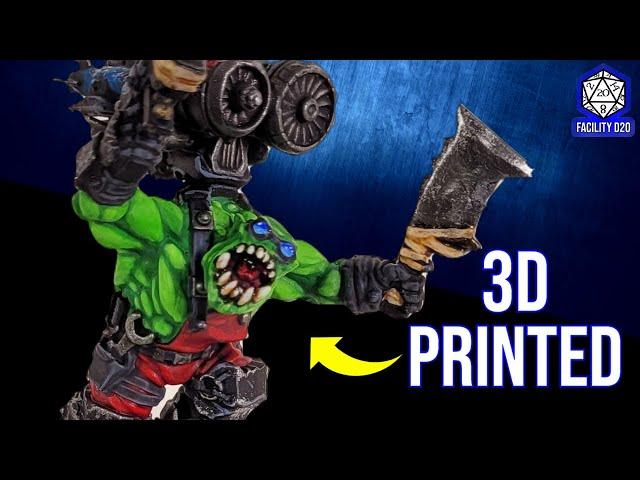 WAAAGH on GAMES WORKSHOP - I'm 3d printing 40k miniatures - PUPPETSWAR SICK STL Files - Rocket Orcs
