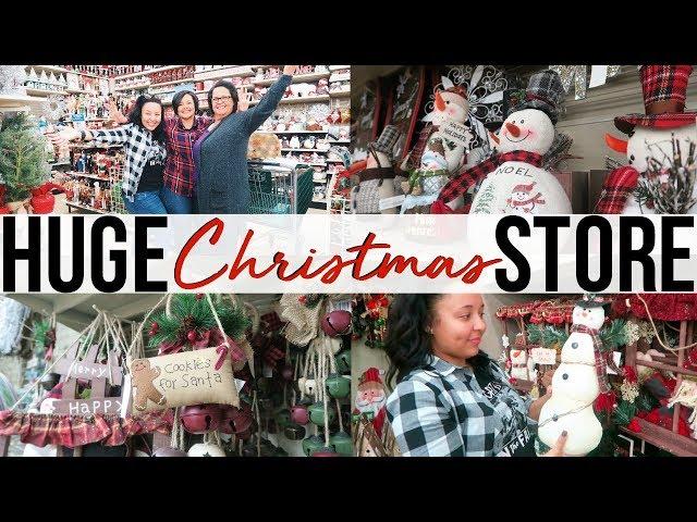 SHOP WITH ME FOR CHRISTMAS DECOR!! | CHRISTMAS TREE SHOPS 2017 | Page Danielle