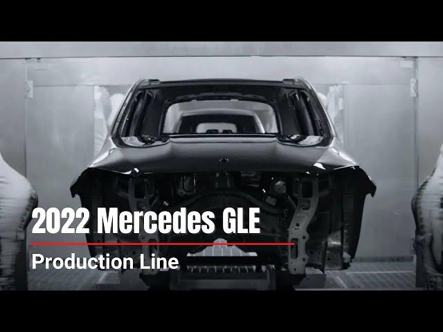 2022 Mercedes GLE Production Line | Mercedes Plant | How Luxury car is Made