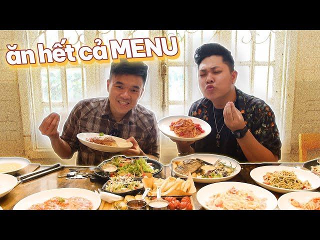 Review tất các các loại mỳ Ý... ở Spaghetti Box | Ăn Hết