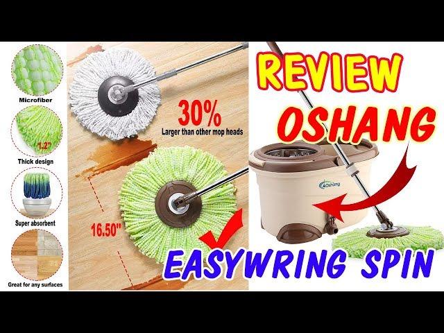 Oshang EasyWring Spin Mop and Bucket review 2019