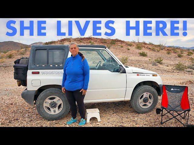 Woman Lives Solo Full-Time in a Small SUV! (Full Tour)