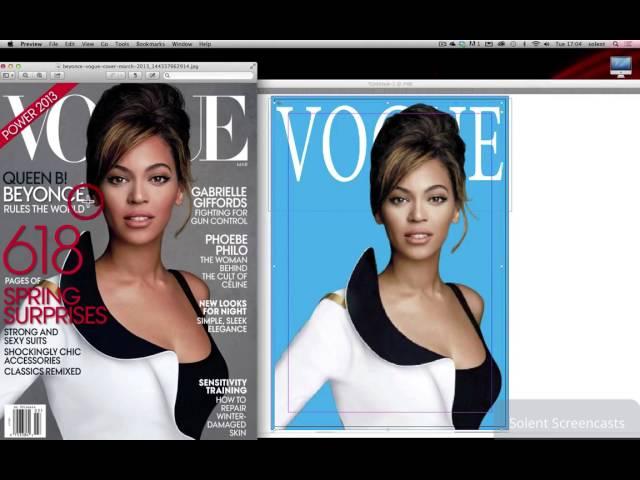 Adobe InDesign CC - Creating a Vogue magazine Cover