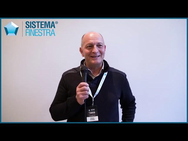 Opinione Corso Sistema Finestra | Paolo Favero | Serfa System