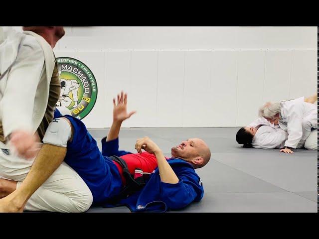 Lapel Choke from Closed Guard - Professor Greg Hamilton @ www.CarlosMachadoJiuJitsuMidCities.com