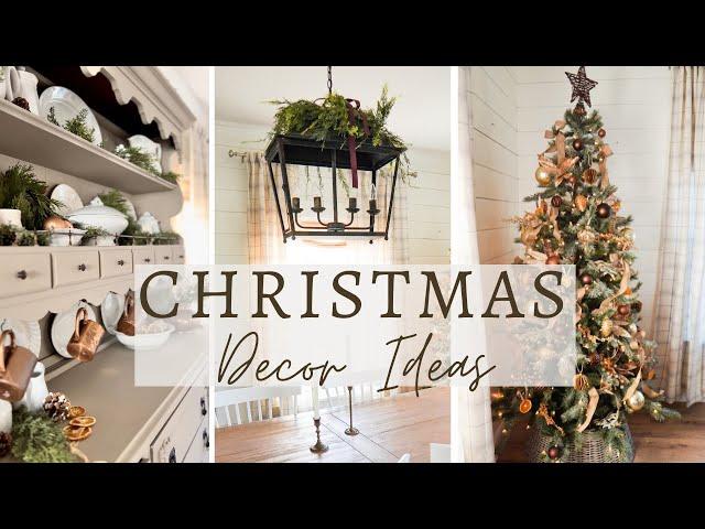 Christmas Decorate with Me in the Dining Room! | Christmas Tree Decor 2022