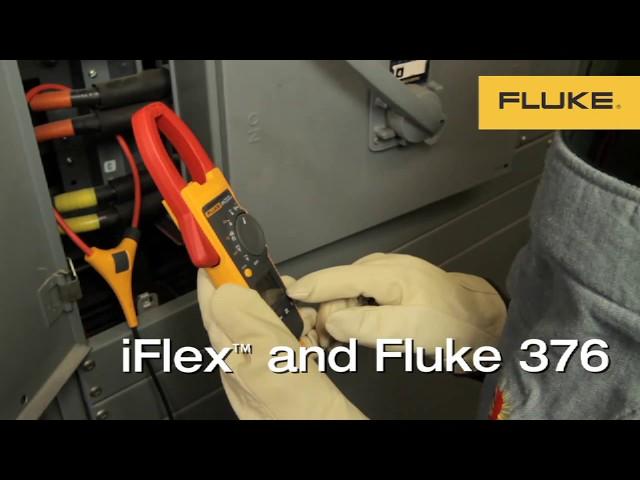 Fluke 376 True-RMS Clamp Meter With iFlex™ Flexible Current Probe