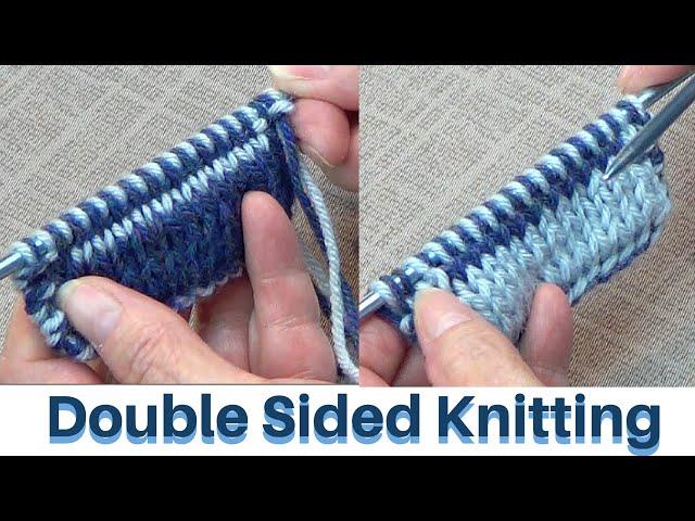 Double Sided Knitting