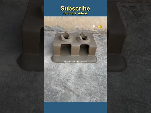 Beautiful chulha mitti ka chulha beautiful village life wood stove mud stove clay stove oven #chulha