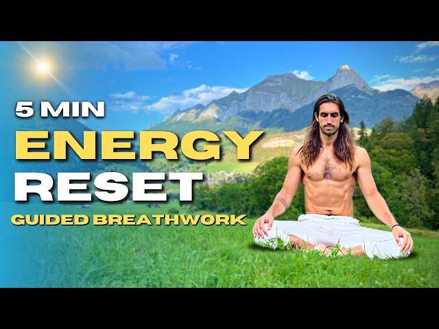 5 Minute Energy Reset Breathwork I Better Than Coffee