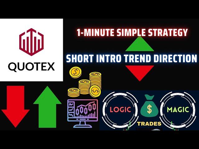 Short Intro to Directional Trading : Quotex 1-Minute Strategy #quotex #learntrading #quotextrading