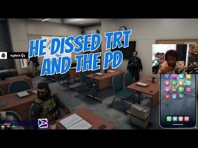 Den Reacts To SK New Song Dissing Him and TRT | NoPixel 4.0 GTA RP