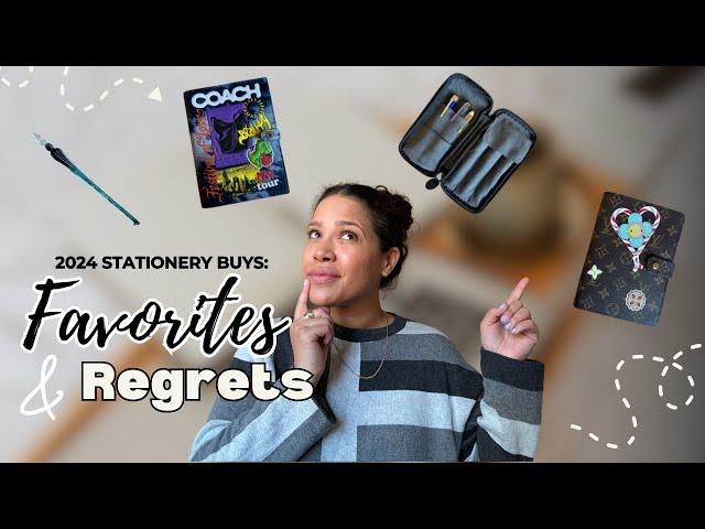 Stationery Favorite Buys & Regrets from 2024