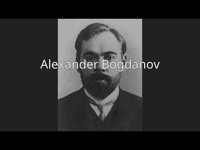 Alexander Bogdanov