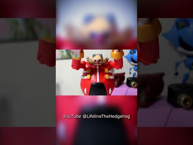 Sonic makes Eggman RAGE #sonic #shorts #stopmotion