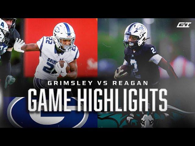 Grimsley vs Reagan | Full Game Highlights | NCHSAA FB 2023