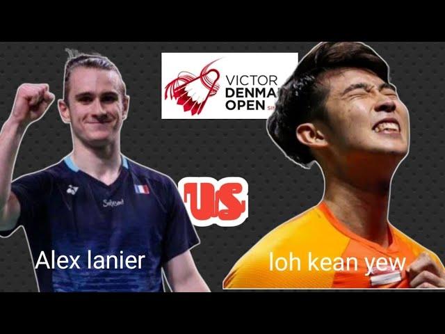 alex lanier [FRA] vs loh kean yew [SGP] | MD | QF | VICTOR DENMARK OPEN 2024