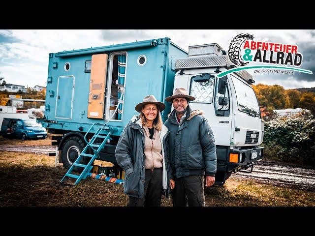 Die Geschichte zweier Weltenbummler mit dem MAN 4x4 Reisemobil | Camp Area - Abenteuer & Allrad 2021