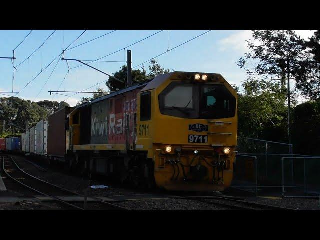 KiwiRail Freight and Passenger trains around Wellington - Winter 2024 (HD)