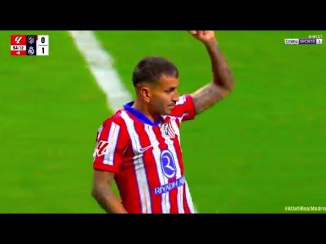 Gol de Ángel Correa, Atlético de Madrid vs Real Madrid (1-1) Todos los goles y resumen ampliado