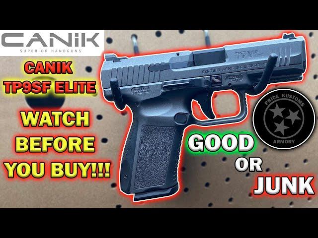 CANIK TP9SF ELITE!!! / IS IT WORTH IT??? #firearmreview #canik #firearms #gunreview