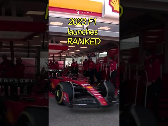  All 2023 F1 car launches RANKED